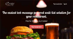 Desktop Screenshot of dinerconnection.com